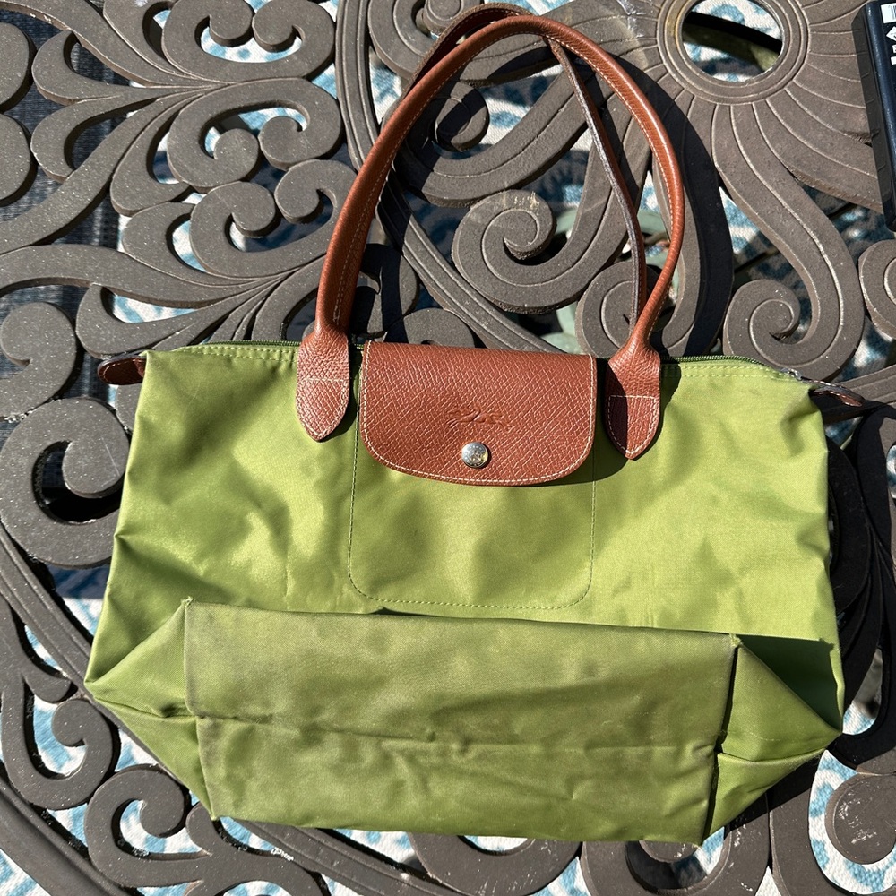 Le pliage Longchamp small long handles